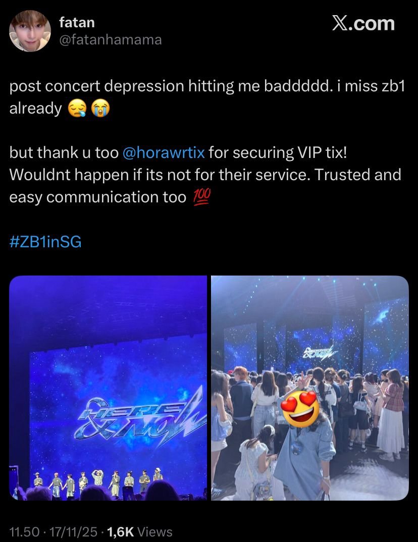 ZEROBASEONE - Here & Now in Singapore 2025